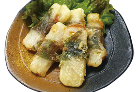 山いも唐揚げ(梅入り)